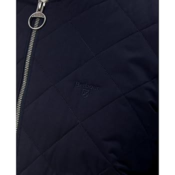 Barbour Men's Essential Quilted Zip-Thru Jacket, Navy (X